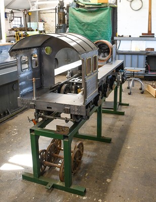 Lot 710 - Part Constructed  10 1/4" Gauge 0-8-0 Tender Locomotive