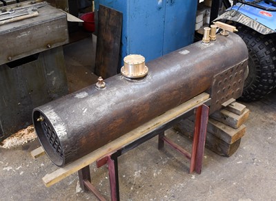 Lot 710 - Part Constructed  10 1/4" Gauge 0-8-0 Tender Locomotive