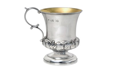 Lot 2336 - A George IV Silver Christening-Mug