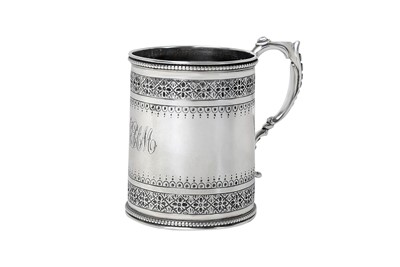 Lot 2387 - A Victorian Silver Christening-Mug