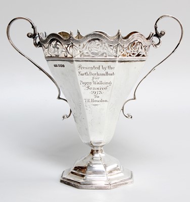 Lot 198 - Hunting Interest, Silver Trophy, Puppy Walking...