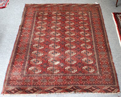 Lot 1011 - Karabagh Rug, the serrated panelled field...