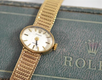 Lot 141 - A Rolex lady's 9ct watch