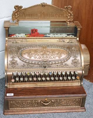 Lot 240 - National Cash Register Shop Till, from Sowby's...