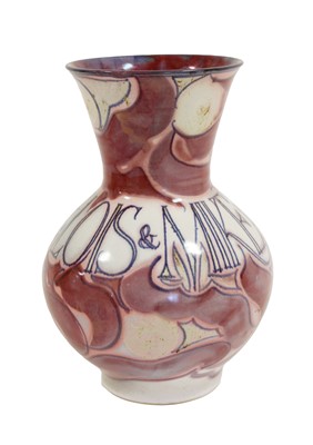 Lot 595 - Julian Bellmont (b.1958) Commemorative Vase,...