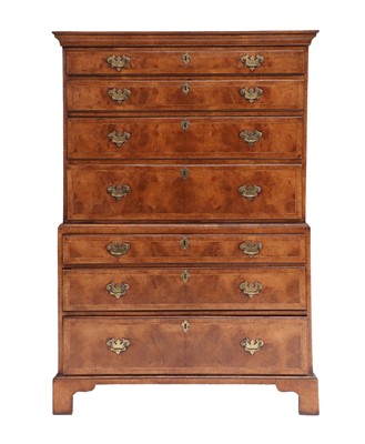 Lot 316 - A George II-Style Walnut, Crossbanded and...