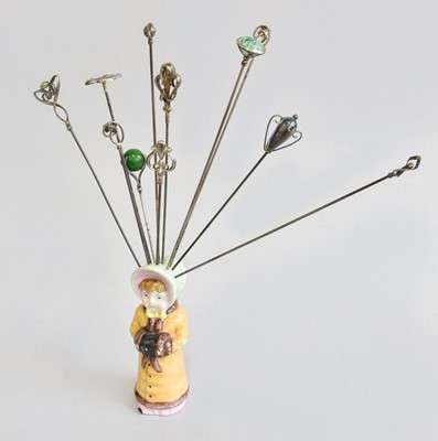 Lot 599 - A Collection of Assorted Hat Pins, including...