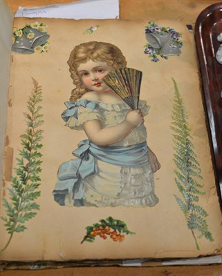 Lot 159 - Book of Victorian scraps