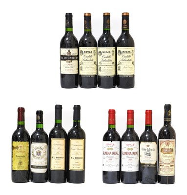 Lot 3254 - Castillo Labastida 2007 and 2006 Rioja (three...