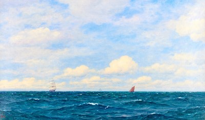 Lot 1122 - Frederick William Meyer (1846-1919) "The deep...