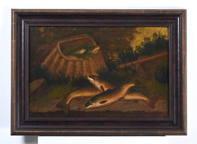 Lot 1107 - A. Roland Knight (1879-1921) The day's catch,...