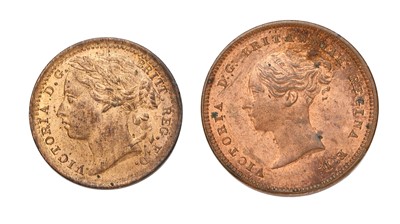Lot 159 - Victoria, Half Farthing 1847,(S.3951); about...