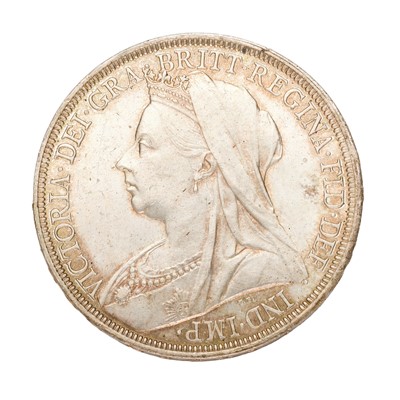 Lot 204 - Victoria, Crown 1897, LXI, (S.3937); Good...