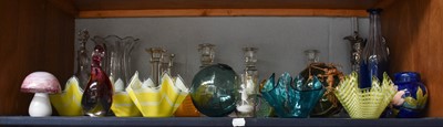 Lot 241 - A Small Group of Decorative Glass...