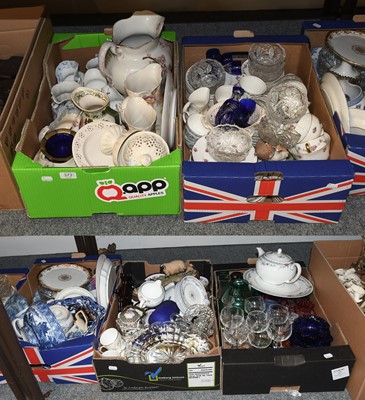 Lot 373 - Six Boxes of Household Decorative Ceramics and...