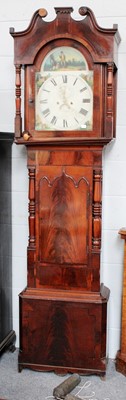 Lot 1098 - A Mahogany Eight Day Longcase Clock, circa...