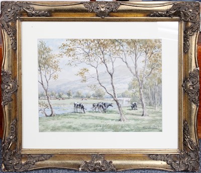 Lot 1003 - Tom Whitehead (1886-1959) Friesian cattle...