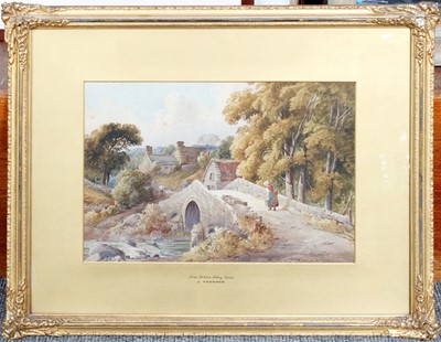 Lot 1002 - Joshua Renshaw (19th Century) "Near Bolton...