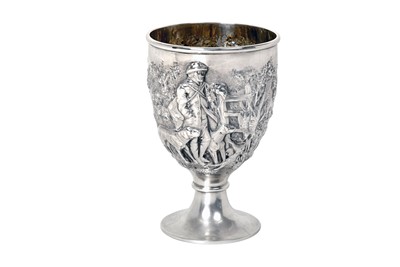 Lot 2419 - A Victorian Silver Goblet