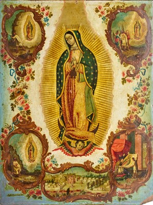 Lot 1141 - A* Sanchez (19th century) Our Lady of...