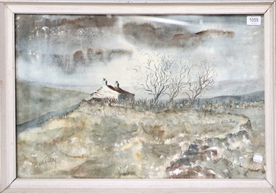 Lot 1055 - Ashley Jackson (b.1940) "Hillside, Green Moor"...