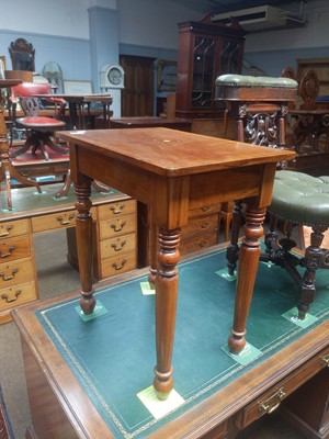 Lot 1152 - An Inlaid Mahogany Lamp Table, 58cm by 40cm by...