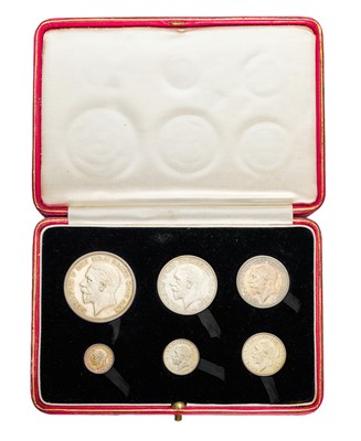 Lot 259 - George V, ' New Type' Proof Set 1927; 6 coin...