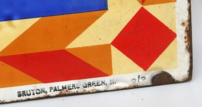 Lot 612 - An Original Double-Sided Advertising Sign:...