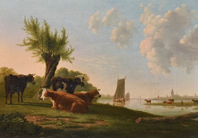 Lot 1060 - After Aelbert Cuyp (1620-1691) Cattle at rest...