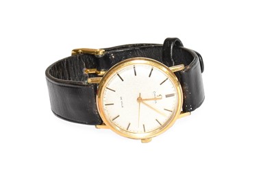 Lot 9 - A Gold Plated Omega de Ville wristwatch
