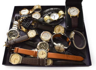 Lot 35 - A selection of wristwatches consisting of two...