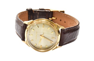 Lot 53 - A Plated Bulova Accutron Wristwatch, with...