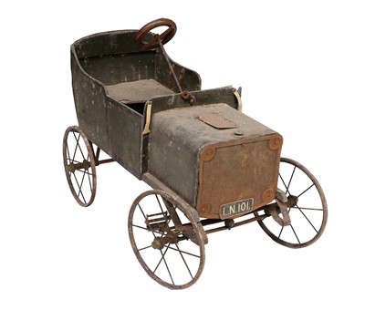 Lot 668 - A Veteran Era Child's Pedal Car by Lines...