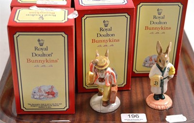 Lot 196 - Twelve Royal Doulton Bunnykins (boxed)