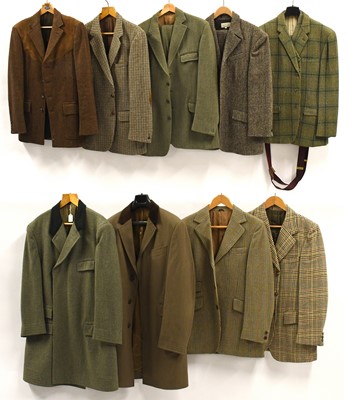 Lot 2173 - Modern Gents Wool and Tweed Coats and Jackets,...