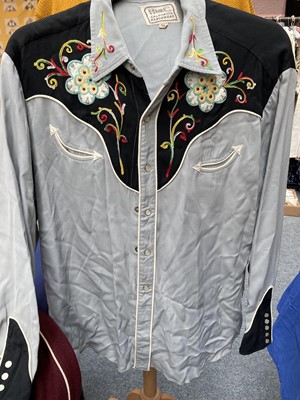 Lot 2181 - American Cowboy/Ranch Shirts comprising an H...