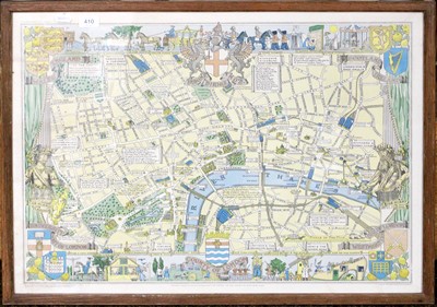 Lot 410 - Bullock L.G., Children's Map of London,...