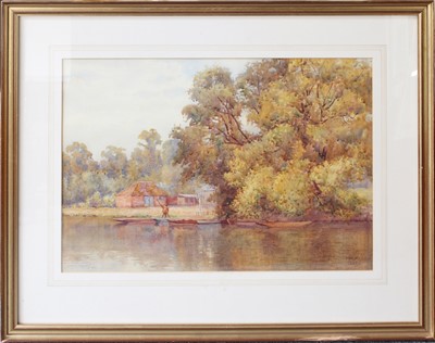 Lot 1044 - George Arthur Fripp RWS (1813-1896) The Thames...