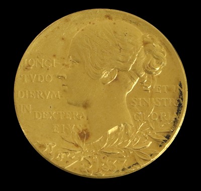 Lot 420 - Queen Victoria, Diamond Jubilee, Gold Medal...