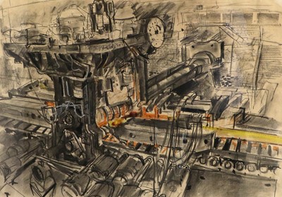 Lot 1065 - Paul Anthony Waplington (b.1938) Factory Study...