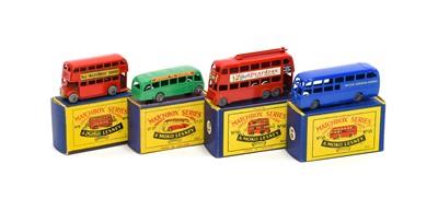 Lot 271 - Matchbox 1-75's Public Transport Vehicles