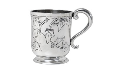 Lot 2390 - A Victorian Silver Christening-Mug