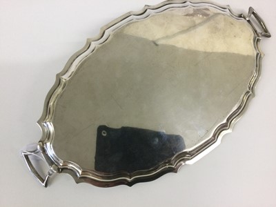 Lot 2354 - A George V Silver Tray