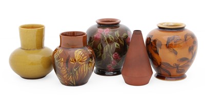 Lot 561 - A Linthorpe Pottery Vase, shape No. 863,...