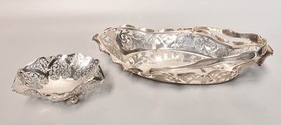 Lot 184 - An Edward VII Silver Basket, by William Neale,...