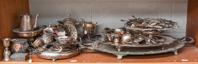 Lot 290 - A Collection of Assorted Silver Plate,...