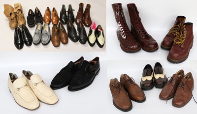 Lot 2190 - Gents 20th Century Shoes and Boots comprising...