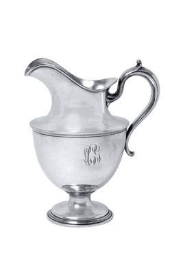 Lot 2371 - An American Silver Water-Jug