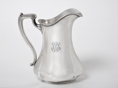 Lot 2369 - An American Silver Water-Jug