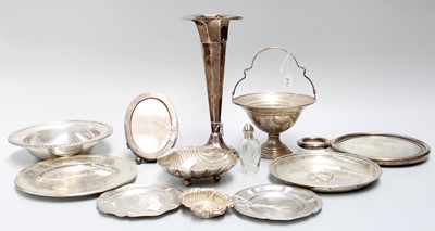 Lot 146 - A Collection of Assorted Silver, including a...